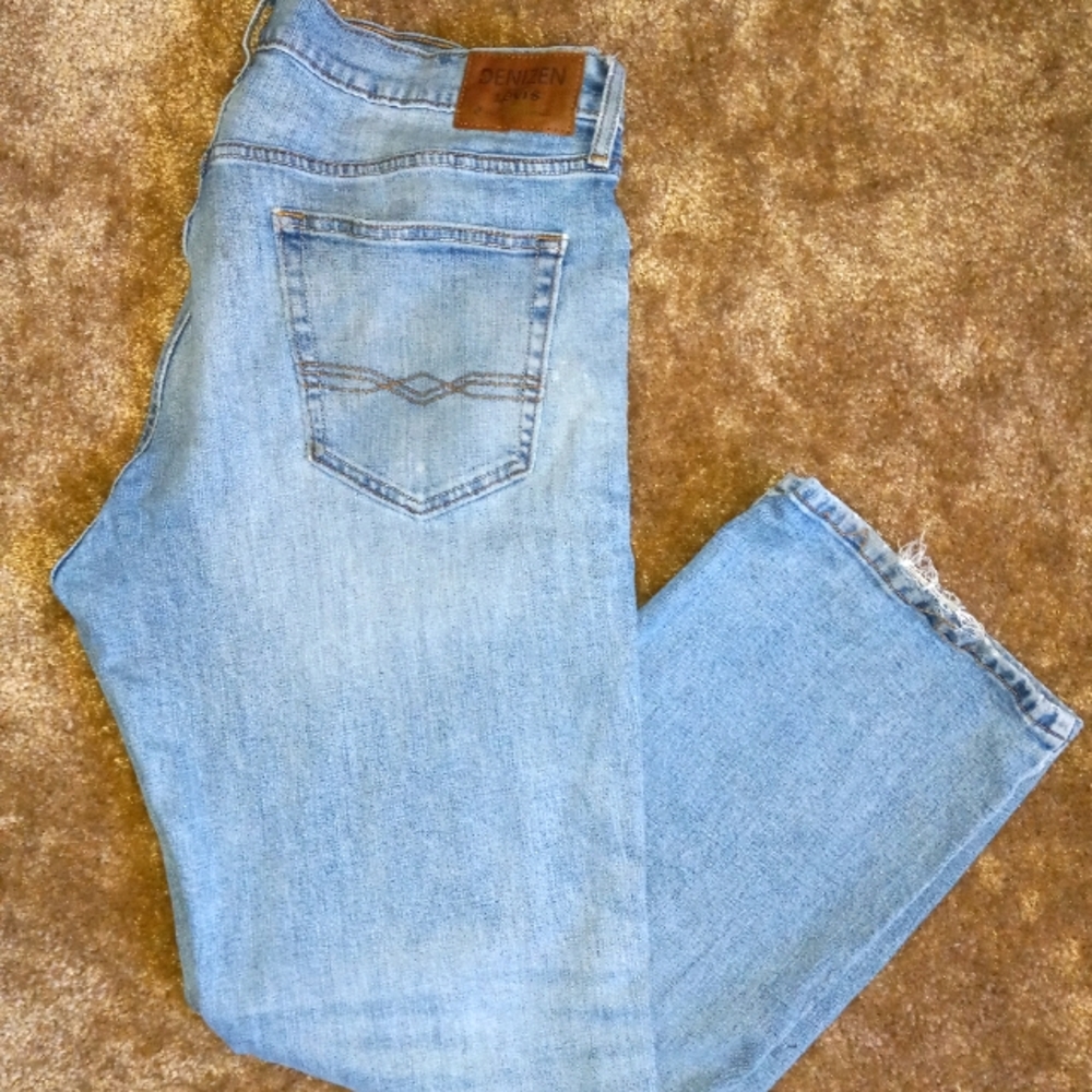 Denizen Men's Jeans, W36 L30, Wash Blue, Used